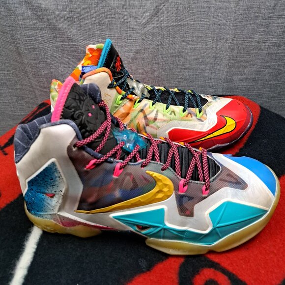 %Size 10 - Nike LeBron 11 Premium “What The\